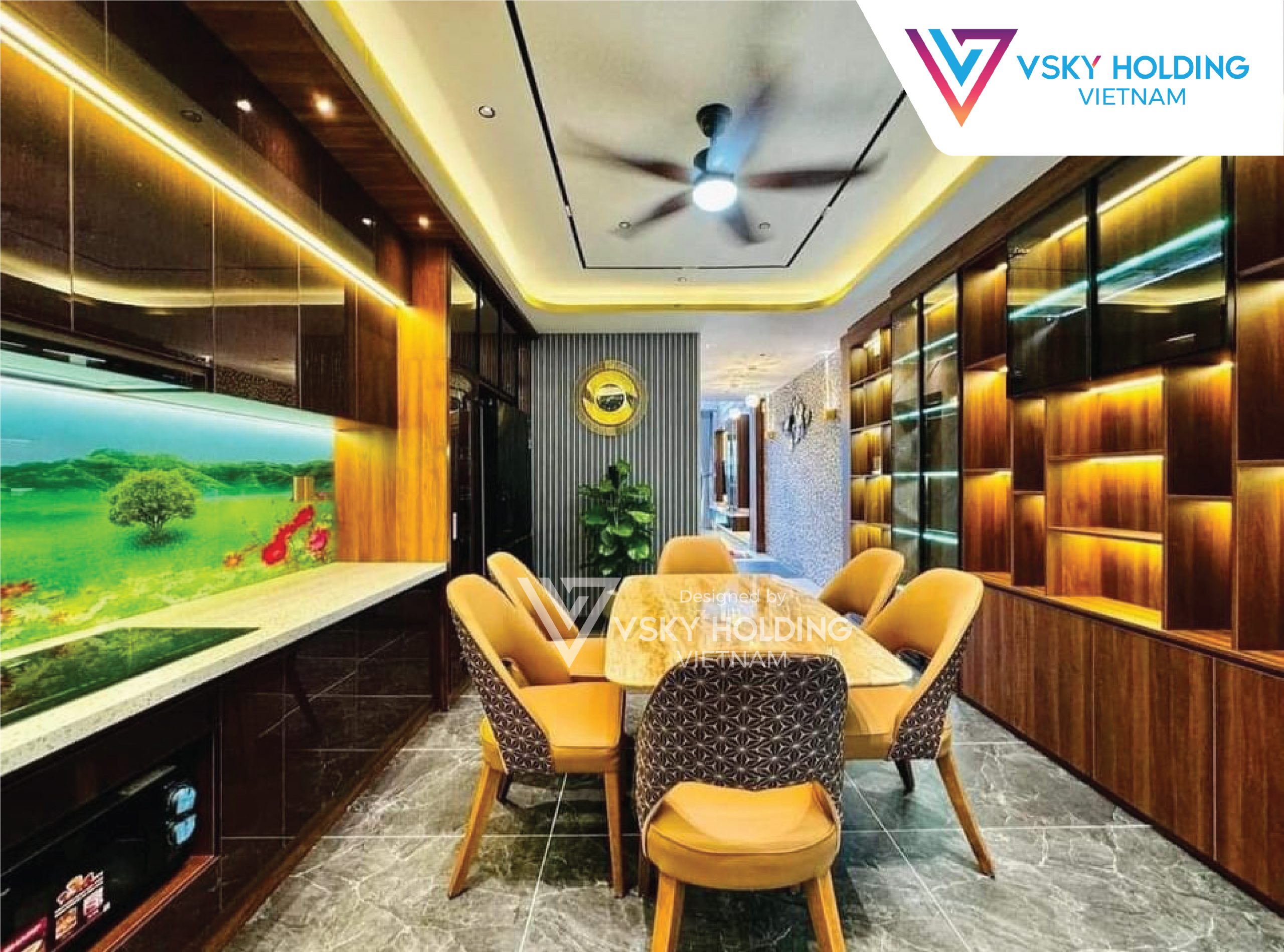 Xây dựng công trình nhà ở 6 tầng thân thiện với môi trường