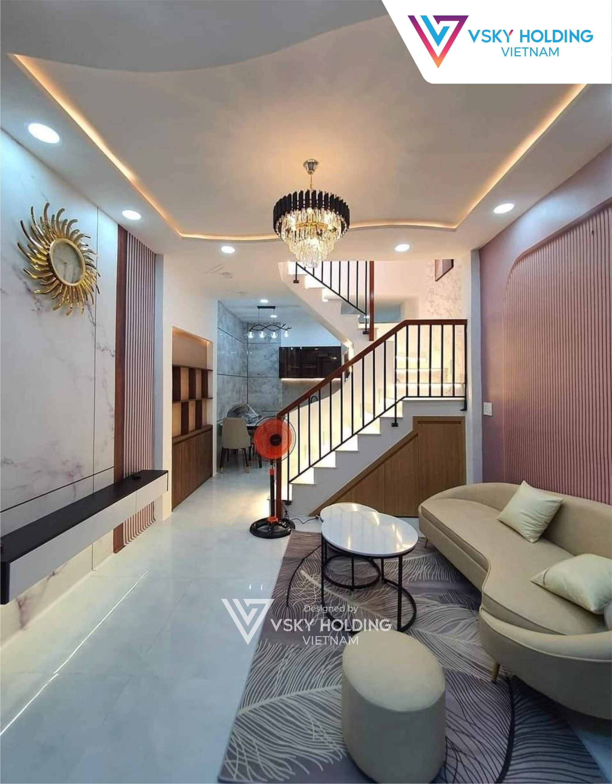 Xây dựng công trình nhà ở 2 tầng mái thái