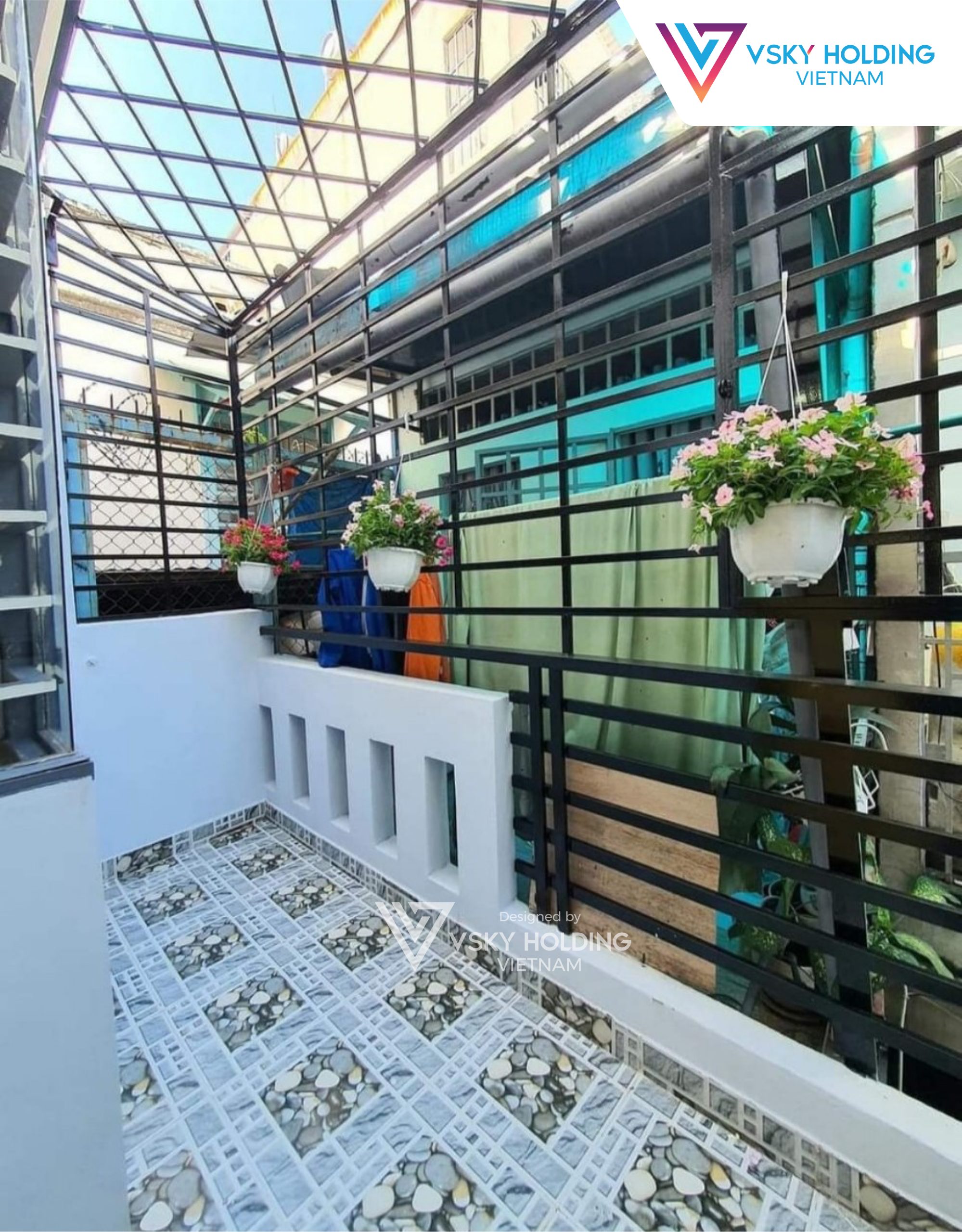 Xây dựng công trình nhà ở 2 tầng mái thái