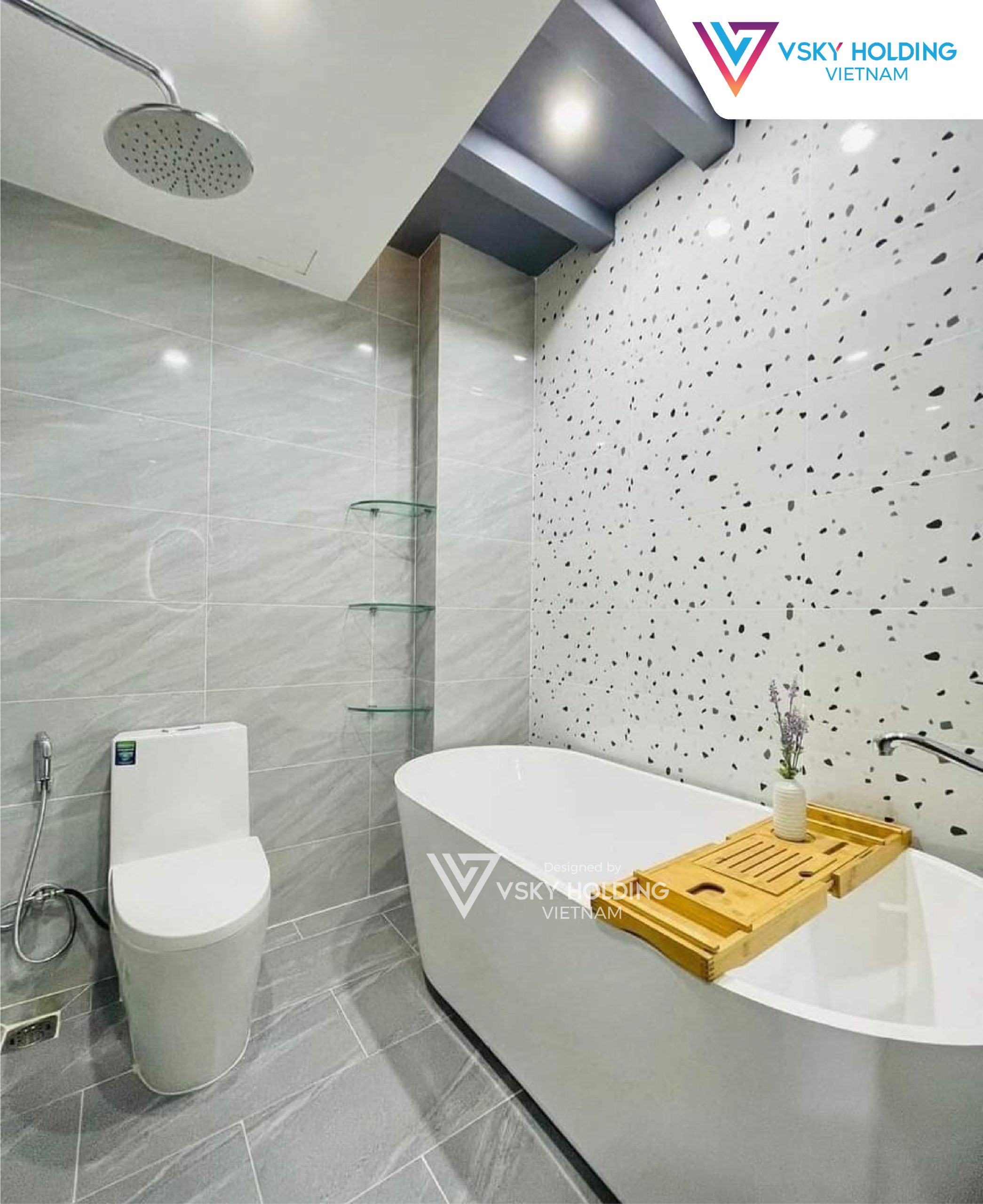 Xây dựng công trình nhà ở 5 tầng với nhiều cửa thông thoáng