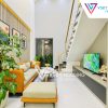 Xây dựng công trình nhà ở 5 tầng với nhiều cửa thông thoáng