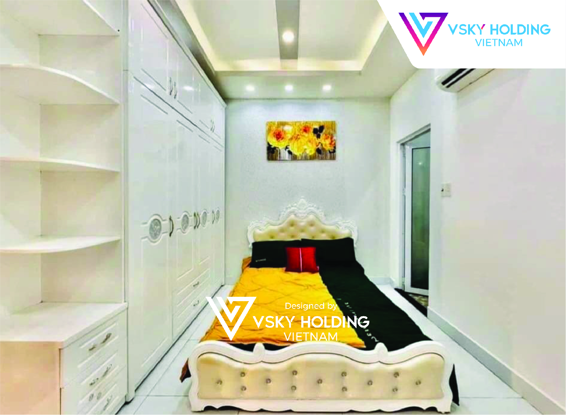 Xây dựng công trình nhà ở 3 tầng theo phong cách tân cổ điển