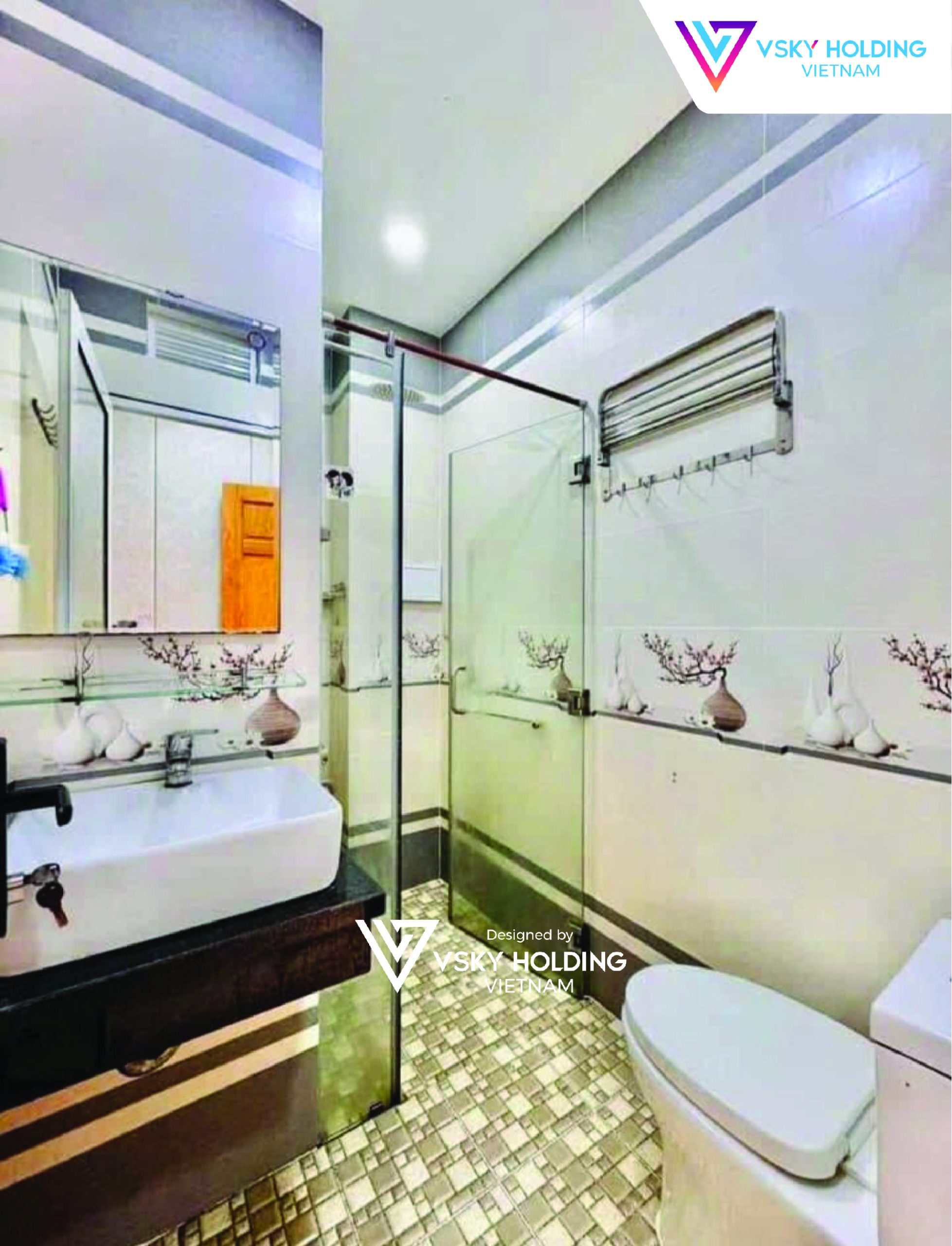 Xây dựng công trình nhà ở 3 tầng theo phong cách tân cổ điển