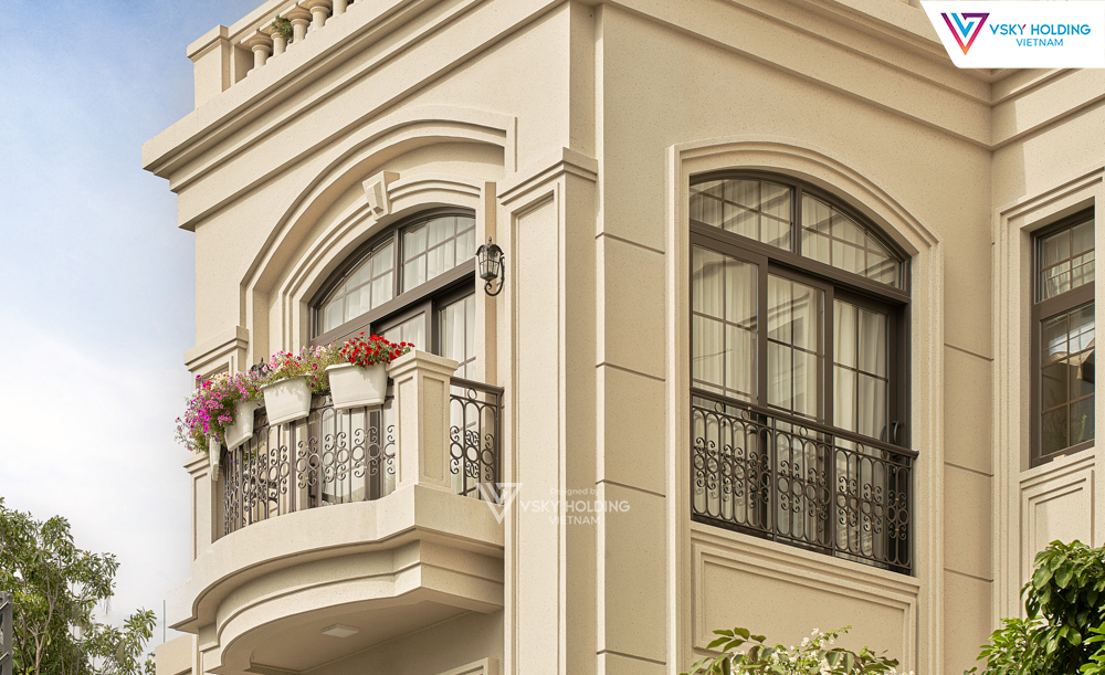 Thiết kế thi công biệt thự tân cổ điển